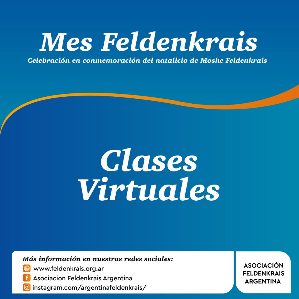 Mes Feldenkrais, Clases Virtuales